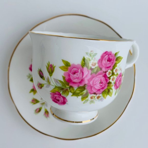 Vintage Sadler Fine Bone China Teacup and Saucer - Picture 8 of 9